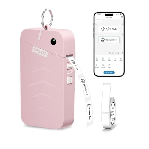 ORGSTA S001 Label Maker Review – Portable och Bluetooth-kompatibel