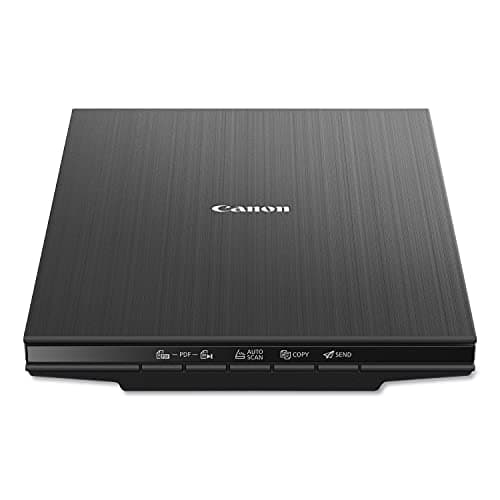 Canon CanoScan LiDE 400 Slim Scanner, 7.7" x 14.5" x 0.4", Document & Photo Scanner, Black