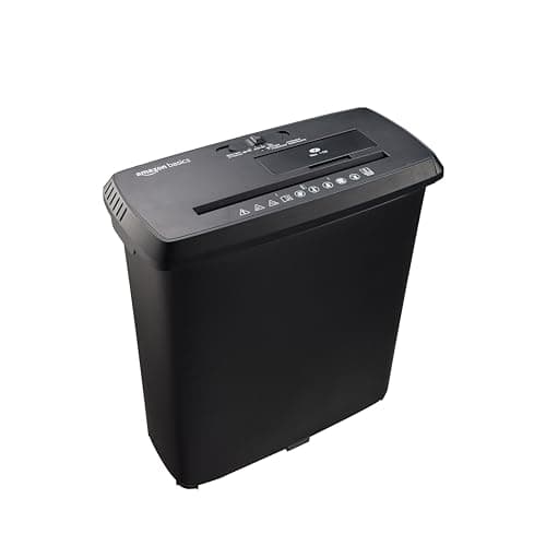 Amazon Basics 8-Sheet Strip Cut Paper Shredder Review 2024
