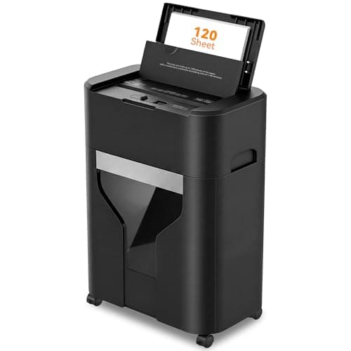 QUIETLEMON 120-Sheet Auto Feed Paper Shredder Review: Heavy Duty Power for Home Offices