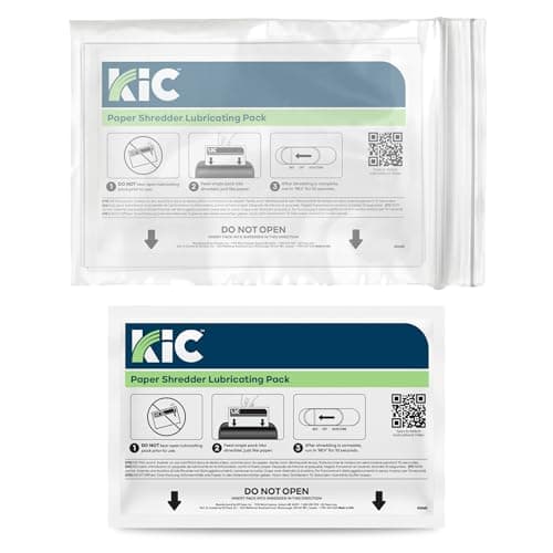 KICTeam Paper Shredder Lubricating Packs Review: Do They Actually Work?
