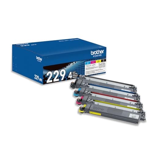 Brother TN2294PK : test complet des cartouches toner 4 couleurs