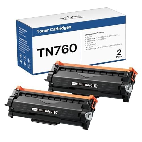 WEAREC TN760 Toner Cartridges Review – 2 Pack