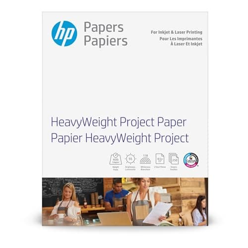 HP HeavyWeight Project Paper Review – Tested on Inkjet & Laser