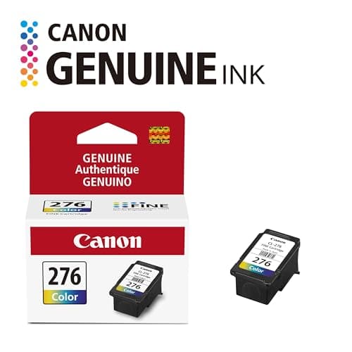 Canon CL-276 Genuine Color Ink Cartridge, Compatible with TS3520/3522, TR4720/4722, TS3720/3722
