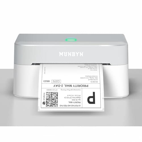 MUNBYN Bluetooth Thermal Label Printer RW403B Review