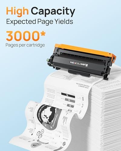 E-Z Ink TN760 Toner for Brother Printer Compatible for Brother TN-760 TN730 TN-730 Toner Cartridges to Use with MFC-L2710DW MFC-L2750DW HL-L2350DW HL-L2370DW HL-L2395DW L2390DW DCP-L2550DW (4 Black)