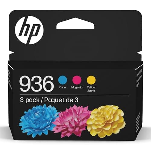 HP 936 Cyan, Magenta, Yellow Ink Cartridges (3-Pack) Review