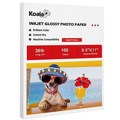 Koala Glossy Inkjet Printer Paper Review – Thin, Fast-Drying Flyer Stock