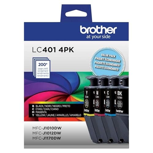 Brother LC4014PKS – Test Complet des Cartouches Encre Originales