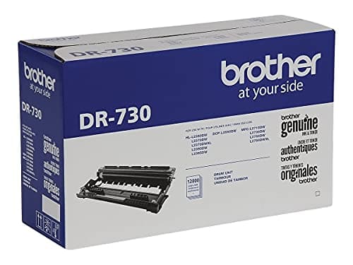 Brother Genuine DR730 Drum Unit, Up to 12,000 Page Yield (Not a Toner)