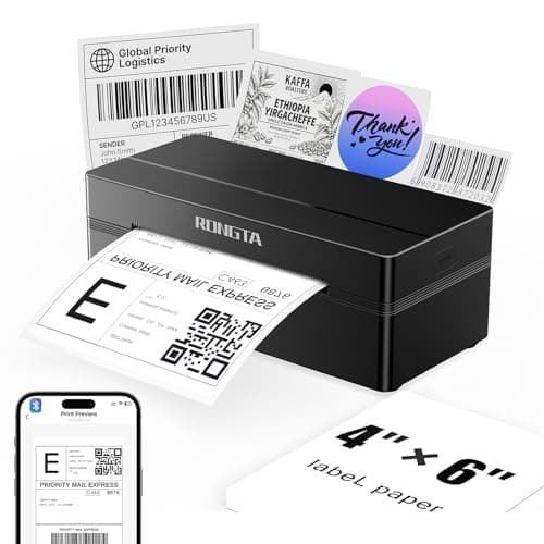 Rongta RP425 : Test de l'Imprimante Étiquettes Bluetooth 4x6