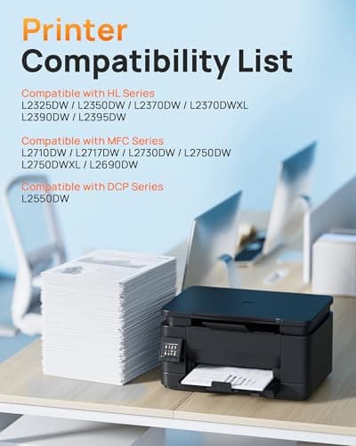 E-Z Ink TN760 Toner for Brother Printer Compatible for Brother TN-760 TN730 TN-730 Toner Cartridges to Use with MFC-L2710DW MFC-L2750DW HL-L2350DW HL-L2370DW HL-L2395DW L2390DW DCP-L2550DW (4 Black)