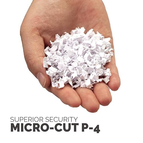Fellowes AutoMax 100MA 100-Sheet Micro-Cut Autofeed 2-in-1 Paper Shredder for Office/Small Office