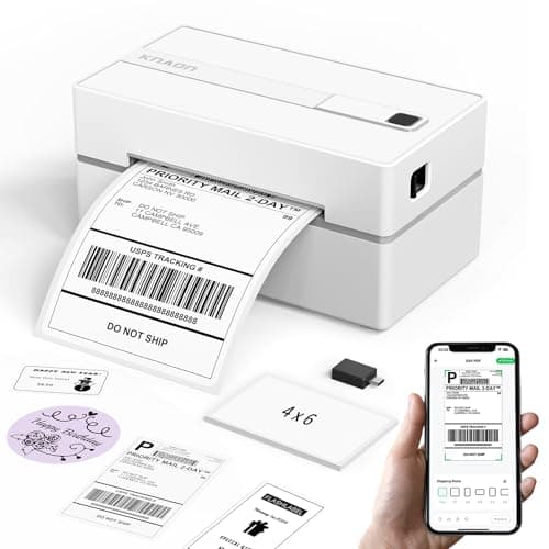KNAON Bluetooth Shipping Label Printer Review: Honest Verdict