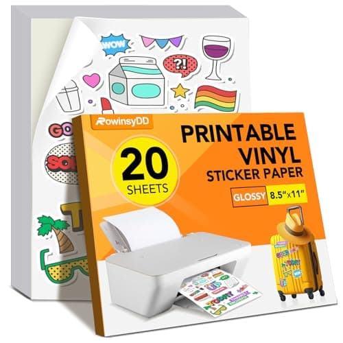 Papier Vinyle Imprimable RowinsyDD – Notre Avis Complet