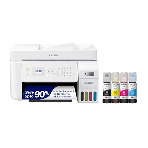 Epson EcoTank ET-4800 – recenzja drukarki bez kartridżów