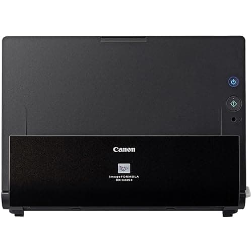 Canon imageFORMULA DR-C225 II Office Document Scanner, Black - 3258C002