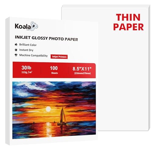 Papel Koala Brillante Fino para Impresora Inkjet – Análisis 2025