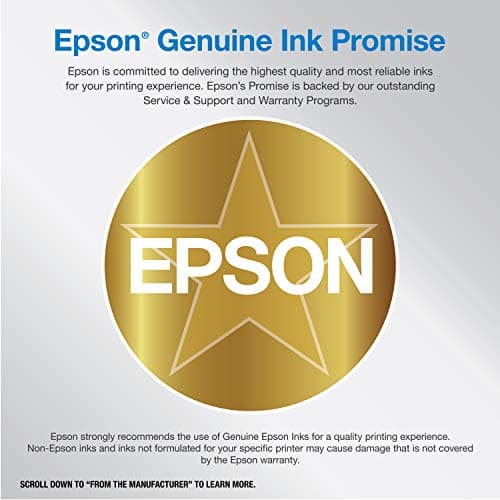 Epson EcoTank Photo ET-8550 Wireless Wide-format Color All-in-One Supertank Printer with Scanner Copier, Ethernet and 4.3-inch Colorfull Touchscreen